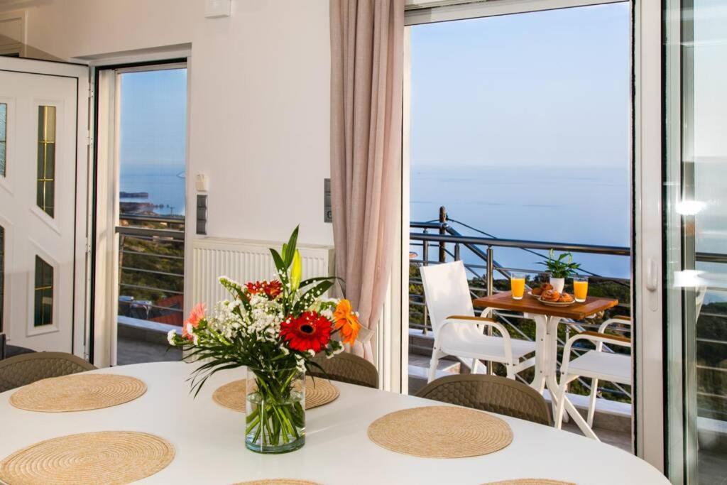 Chrysi'S Ocean View Retreat Villa Kerames Eksteriør billede